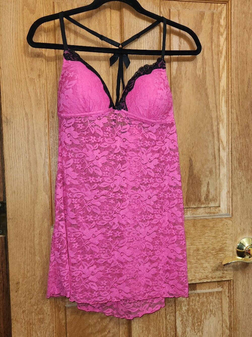 Pink Lace Lingerie
